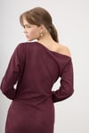 MİAMOR ELBİSE BORDO
