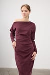 MİAMOR ELBİSE BORDO