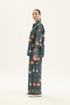 MOLLY COTTON PANTOLONLU TAKIM DESENLİ