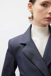 NANCY BLAZER KOT CEKET MAVİ