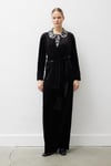 NOEMİ KADİFE PANTOLON SİYAH