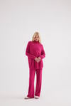 ORİEN MERSERİZE PANTOLON FUŞYA