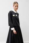 PERLA ETEKLİ TAKIM SİYAH