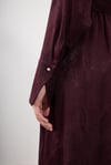 RHEA JAKARLI ELBİSE BORDO