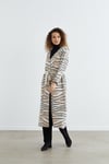 SİRİUS UZUN TRİKO HIRKA CAMEL-EKRU