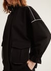 SPİCA FERMUARLI SWEAT KAP SİYAH