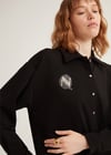 SPİCA SWEAT GÖMLEK - SİYAH