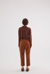 TİARA KADİFE HAVUÇ PANTOLON CAMEL