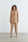 TÜVİT DETAYLI BLAZER BEJ