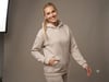  Kadın-Erkek 2 İplik Dokuma Kumaş Oversize SweatshirtKız ÇocukHilal Akıncı Kids