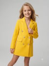 Anne Kız Gold Düğmeli Blazer CeketKız ÇocukHilal Akıncı Kids