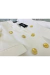 Anne Kız Gold Düğmeli Blazer CeketKız ÇocukHilal Akıncı Kids