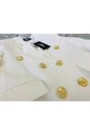 Anne Kız Gold Düğmeli Blazer CeketKız ÇocukHilal Akıncı Kids