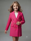 Anne Kız Gold Düğmeli Blazer CeketKız ÇocukHilal Akıncı Kids