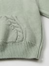 Burgu Örgü Detaylı Kapüşonlu Triko Sweatshirt Triko Pantolon 2'li TakımAlt-Üst TakımHilal Akıncı Kids