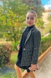 Chanel Simli Blazer CeketKız ÇocukHilal Akıncı Kids