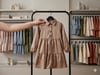 Gabardin Kız Çocuk Elbise Kız ÇocukHilal Akıncı Kids