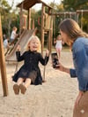 Gabardin Kız Çocuk Elbise Kız ÇocukHilal Akıncı Kids