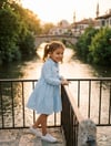 Gabardin Kız Çocuk Elbise Kız ÇocukHilal Akıncı Kids