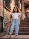 Kız Çocuk Binici Kot PantalonPantolonHilal Akıncı Kids