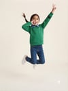 Kız Çocuk Denim Yaka Detaylı SweatshirtSweatshirtHilal Akıncı Kids