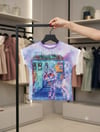 Kız Çocuk Desenli Oversize TişörtTişörtHilal Akıncı Kids