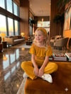 Kız Çocuk Düşük Omuz Beli ve Kolları Lastikli Bluz ve Pantalon 2`li TakımAlt-Üst TakımHilal Akıncı Kids