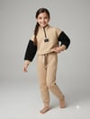 Kız Çocuk Fermuarlı Dik Yaka Sweatshirt Eşofman TakımıEşofman TakımıHilal Akıncı Kids