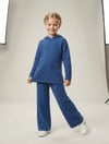 Kız Çocuk Kapüşonlu Cepli Sweatshirt Triko Pantolon 2'li TakımAlt-Üst TakımHilal Akıncı Kids