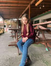 Kız Çocuk Kapüşonlu Triko Sweatshirt Kot Pantolon 2'li TakımAlt-Üst TakımHilal Akıncı Kids
