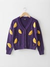 Kız Çocuk Limon İşlemeli Motifli Triko Hırka ve Saç TokasıKız ÇocukHilal Akıncı Kids