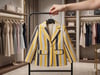 Kız Çocuk Renkli Çizgili Logo Detaylı Blazer CeketAlt-Üst TakımHilal Akıncı Kids