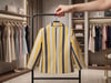 Kız Çocuk Renkli Çizgili Logo Detaylı Blazer CeketAlt-Üst TakımHilal Akıncı Kids