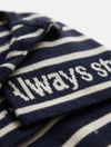 Kız Çocuk Slogan Baskılı Triko Bluz Hırka Pantolon 3'lü TakımAlt-Üst TakımHilal Akıncı Kids