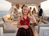 Kız Çocuk Yıldızlı Simli Love Model Abiye ElbiseAbiye ElbiseHilal Akıncı Kids