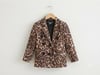 Leopar Desenli Blazer CeketKız ÇocukHilal Akıncı Kids
