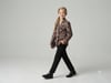 Leopar Desenli Blazer CeketKız ÇocukHilal Akıncı Kids