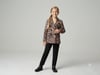 Leopar Desenli Blazer CeketKız ÇocukHilal Akıncı Kids