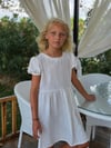 Pamuk Keten Basic ElbiseKız ÇocukHilal Akıncı Kids