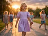 Pamuk Keten Basic ElbiseKız ÇocukHilal Akıncı Kids