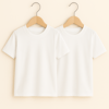 Unisex Basic Bisiklet Yaka 2'li Siyah T-shirtKız ÇocukHilal Akıncı Kids