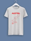  Austin GP Beyaz T-Shirt