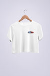  SALLY and MCQUEEN Crop T-shirt