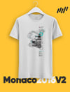 2016 Monaco GP Özel Tasarımı T-Shirt