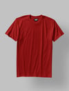 6'lı Siyah-Beyaz-Kırmızı-Lacivert-Turkuaz-Yeşil Basic T-Shirt