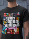 Alonso GTA Siyah T-Shirt