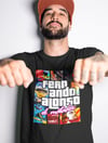 Alonso GTA Siyah T-Shirt