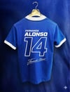 Alonso Mavi beyaz l T-shirt
