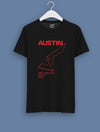 Austin GP Siyah T-Shirt