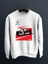 Ayrton Senna 1988 Beyaz  Sweatshirt Kazak